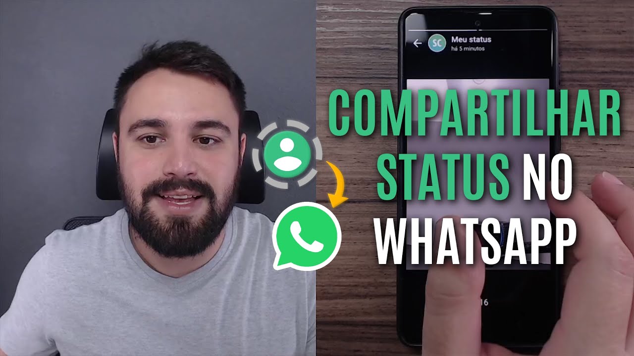 COMO COMPARTILHAR FOTOS E VÍDEOS DO STATUS DO WHATSAPP COM OUTRAS ...