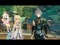 【原神】第3章 第1幕 穿越烟帷与暗林 (日语配音 中文字幕) 主线剧情 魔神任务， 林中遇变 前往草神的国度