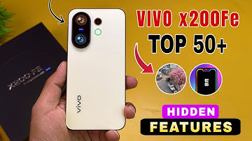 Vivo X200 FE Top 50++ Hidden Features | Vivo X200 fe Tips And Tricks | Vivo X200 FE 5G