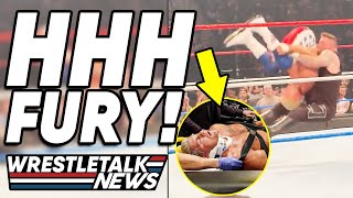 Banned Move Used In Wwe Triple H Fury Wwe Saturday Nights Main Event Wrestletalk