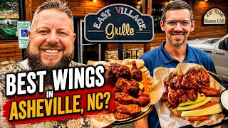 Does East Village Grille have the best Hot Wings in Asheville, North Carolina?