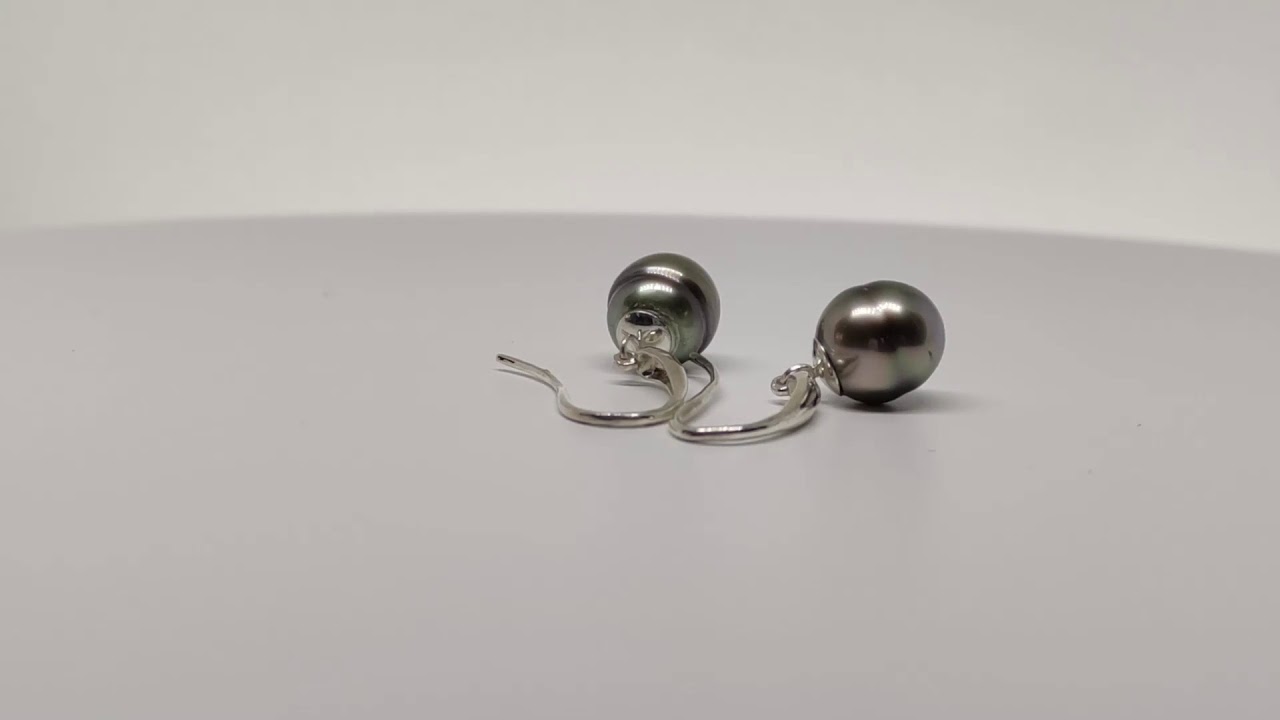 Boucles D'oreilles Clous Perles Baroques - Argent 925 - Neuf Avec étiquettes