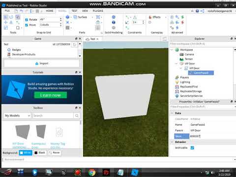 How to make working vip door in roblox *WORKS* - YouTube