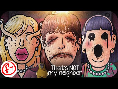I got the WORST GRADE POSSIBLE in That's Not My Neighbor! | #gameplay