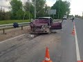 Три человека пострадали в ДТП с автобусом под Псковом