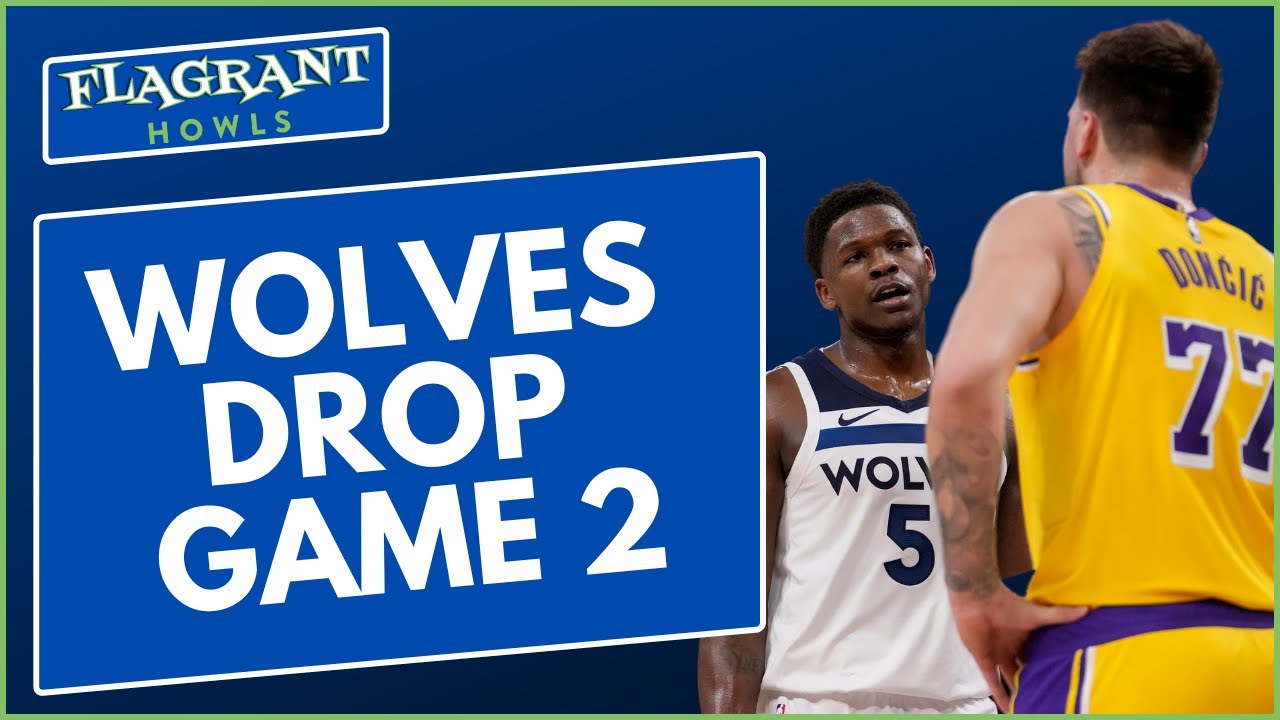 Minnesota Timberwolves - Los Angeles Lakers Game 2 recap - YouTube
