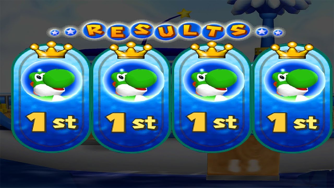 Mario Party 5 - Lucky Tournaments - Yoshi vs All His Friends