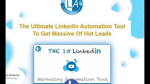 LinkedIn lead generation software - Linked Assist Demo Original