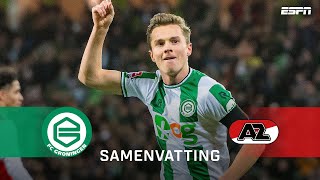 Snelle COMEBACK na FRAAIE solo-goal 🥵 | Samenvatting FC Groningen - Jong AZ