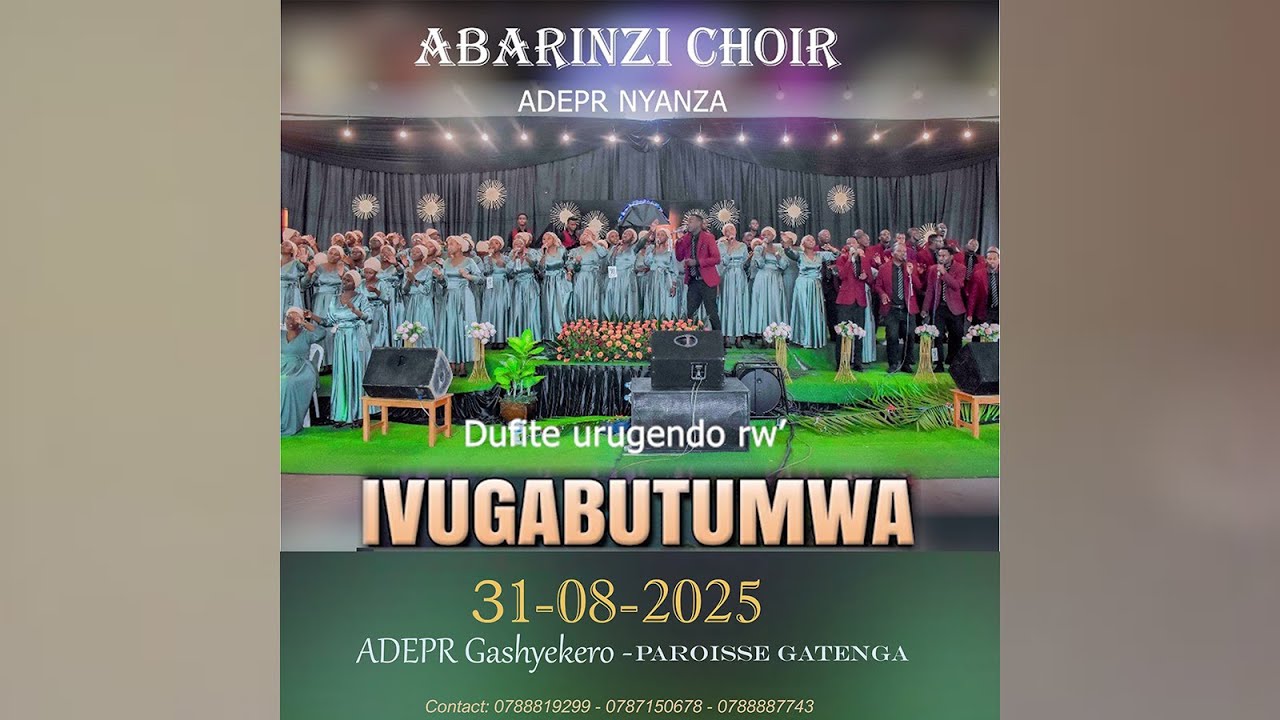 ABARINZI CHOIR  MU IVUGABUTUMWA GASHYEKERO Live Stream