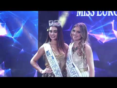 Miss Europe Continental 2017 Backstage Show Youtube