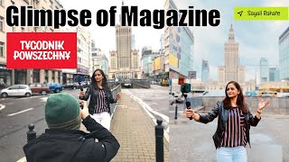 Indian YouTuber Featured in Poland&#39;s Oldest Magazine |Tygodnik Powszechny | Warsaw Poland Vlog 🇮🇳✈🇵🇱