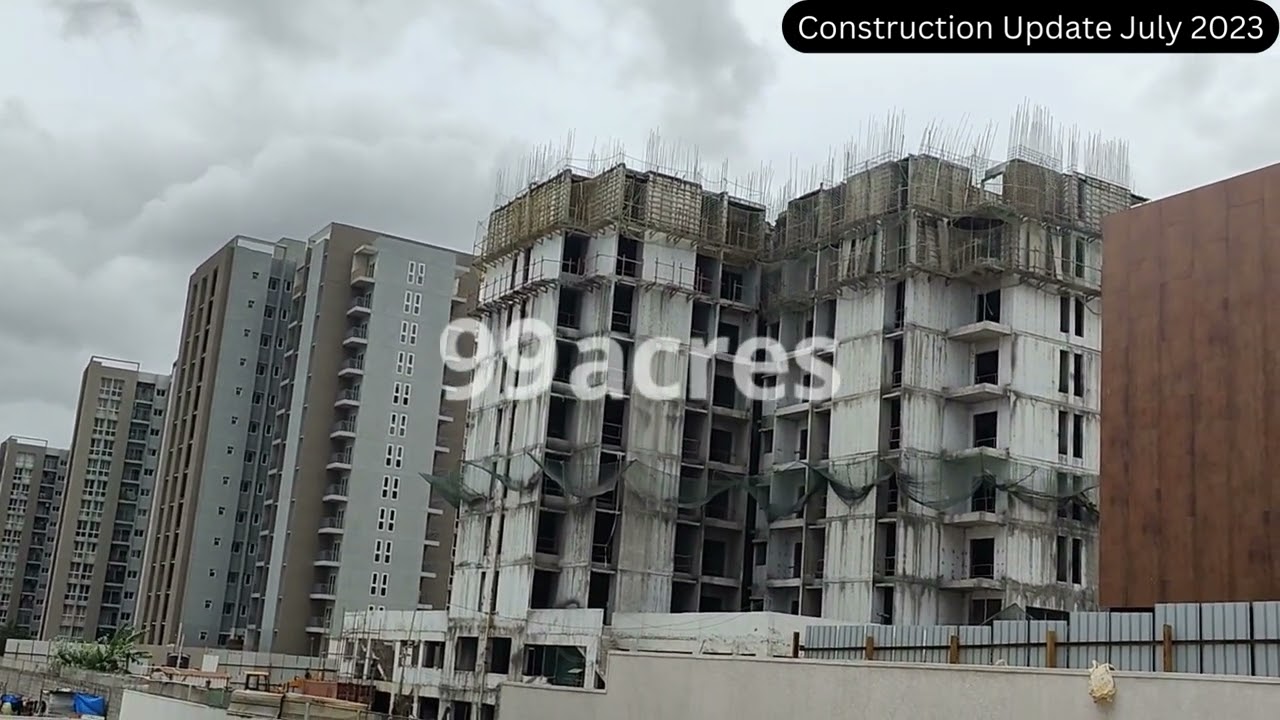 Assetz 63 Degree East Tower B Construction Update July 2023