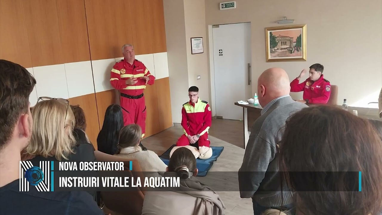 Instruiri vitale la Aquatim Instruiri vitale la Aquatim