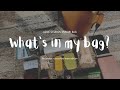 (Sub)What's in my bag? 👜 | Acne Studios Musubi Mini | Illustrator+mom of 2 preschooler edition