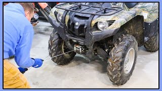 How Much Trouble Can One Winch Cause? | Synthetic Winch Rope and Fairlead Installation on ATV