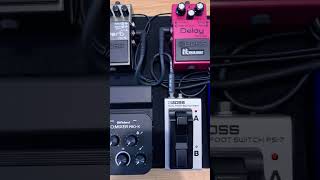 Pedalboard 2024 atualizado: Boss IR-2 + Go mixer Pro-X