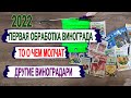 🍇 Первая ОБРАБОТКА ВИНОГРАДА от болезней. Это Вам не расскажут другие виноградари! Как/когда/сколько