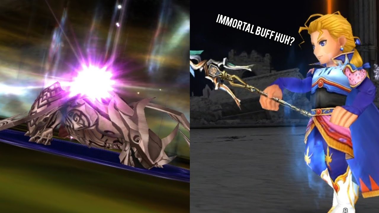 【DFFOO】Edgar Rip them off !!! Shiva spiritus Grade S