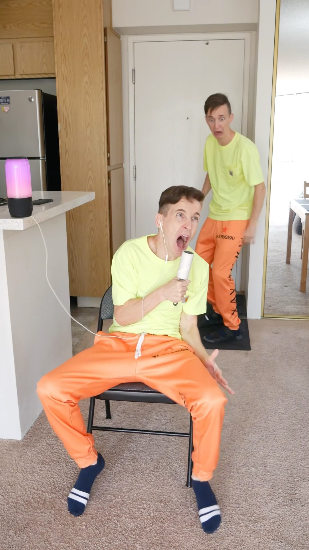Singing PRANK ?? Laugh = Lose ? #shorts