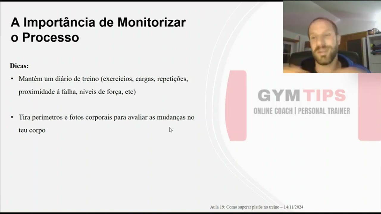 Aula 19: Como superar platôs no treino