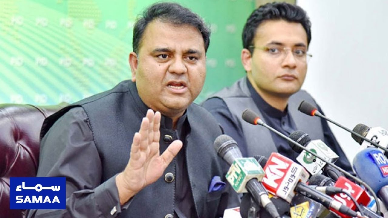 Fawad Chaudhry Reaction on NAB raid on Hamza Shahbaz Residence | SAMAA TV | 6 April 2019