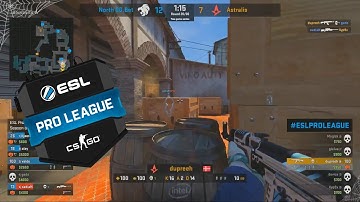 ESL Pro League S8 - Astralis vs North - DUPREEH 400IQ 1v4!! - Highlights - CS:GO