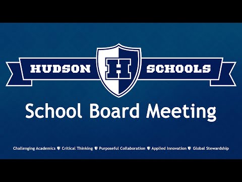 Hudson Virtual Charter School Governing Board - July 30, 2020 - Work Session