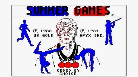 Summer Games Review for the Amstrad CPC by John Gage