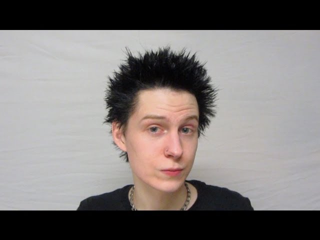 How To Do Spiky Hair - YouTube