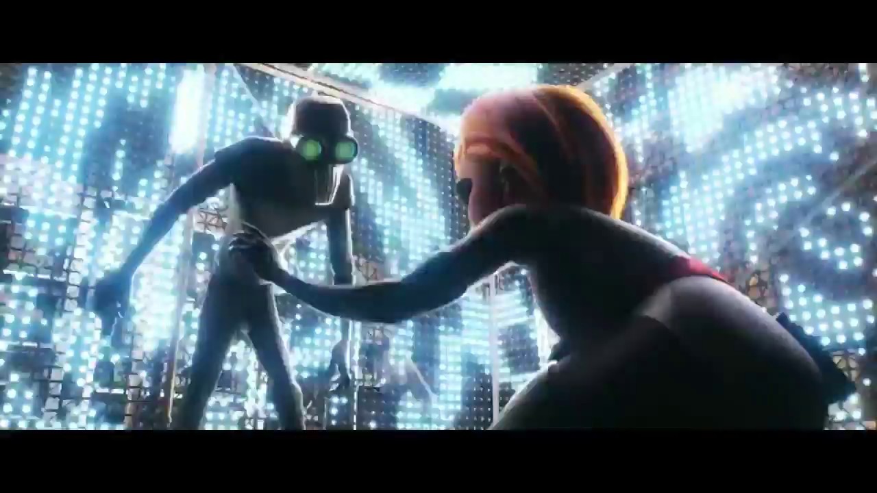 Incredibles 2 - Elastigirl Vs Screenslaver.