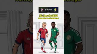 POV: You’re the Time Traveler Who Saw Norway DRAW With Senegal 🇳🇴🇸🇳 #Shorts
