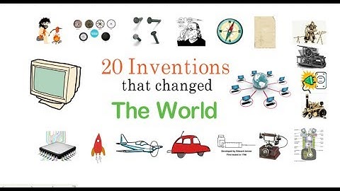 Top 20 greatest inventions of all time | educational | fit4hit