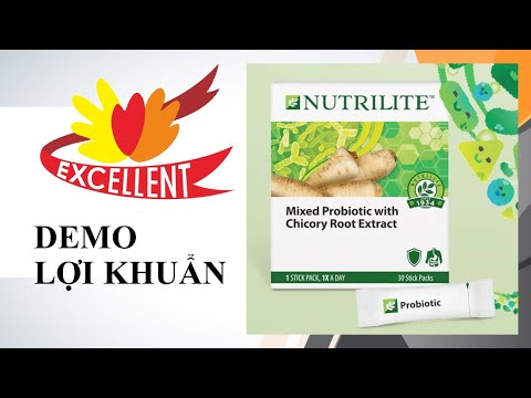 Demo - Minh họa Lợi Khuẩn Nutrilite Pro biotics - EXCELLENT VIỆT NAM