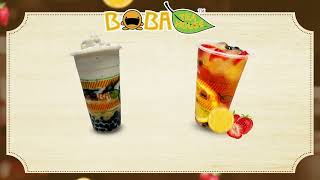 Digital Signage Menu (Boba Tea House) - WOC Print & Web Design