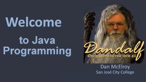 CIS-084 Java Welcome