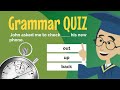 Phrasal Verbs Quiz