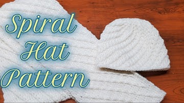 Crochet Spiral Hat | How to Crochet a Spiral Hat | Easy Crochet