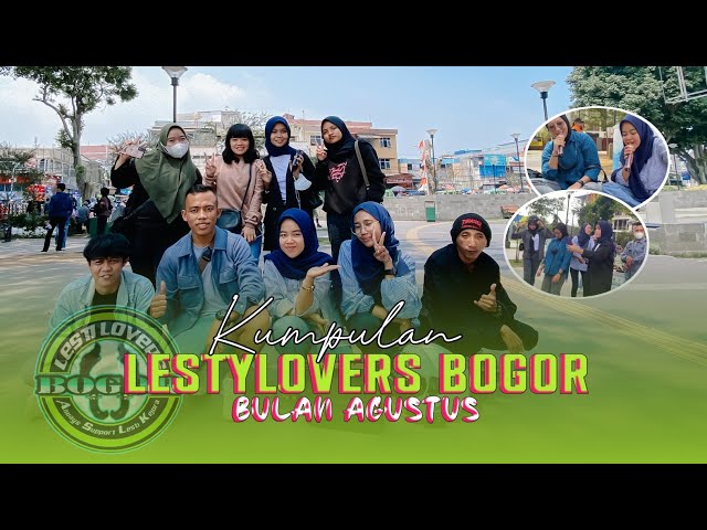 keseruan kumpulan u0026  Karaokean bareng LESTYLOVERS BOGOR - Di alun alun bogor class=