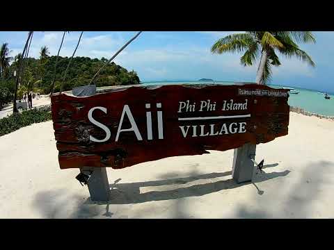 Loh Ba Kao Bay/Saii Phi Phi Island Village Resort/Krabi/Thailand walk/Street view/ April 2022