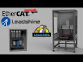 Linuxcnc ethercat for reals this time  new control cabinet and leadshine servos