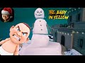 😱 I Built a Snowman... Then It Moved! | The Baby in Yellow