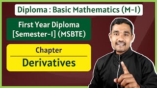 Derivatives - 02 | Examples on basic formulae | Applied Mathematics | First Year Diploma MSBTE