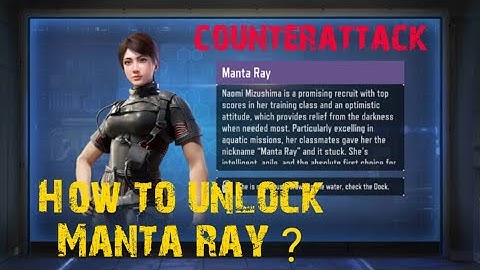 How to unlock Manta ray - counterattack event part 5- call of duty mobile #tutu141