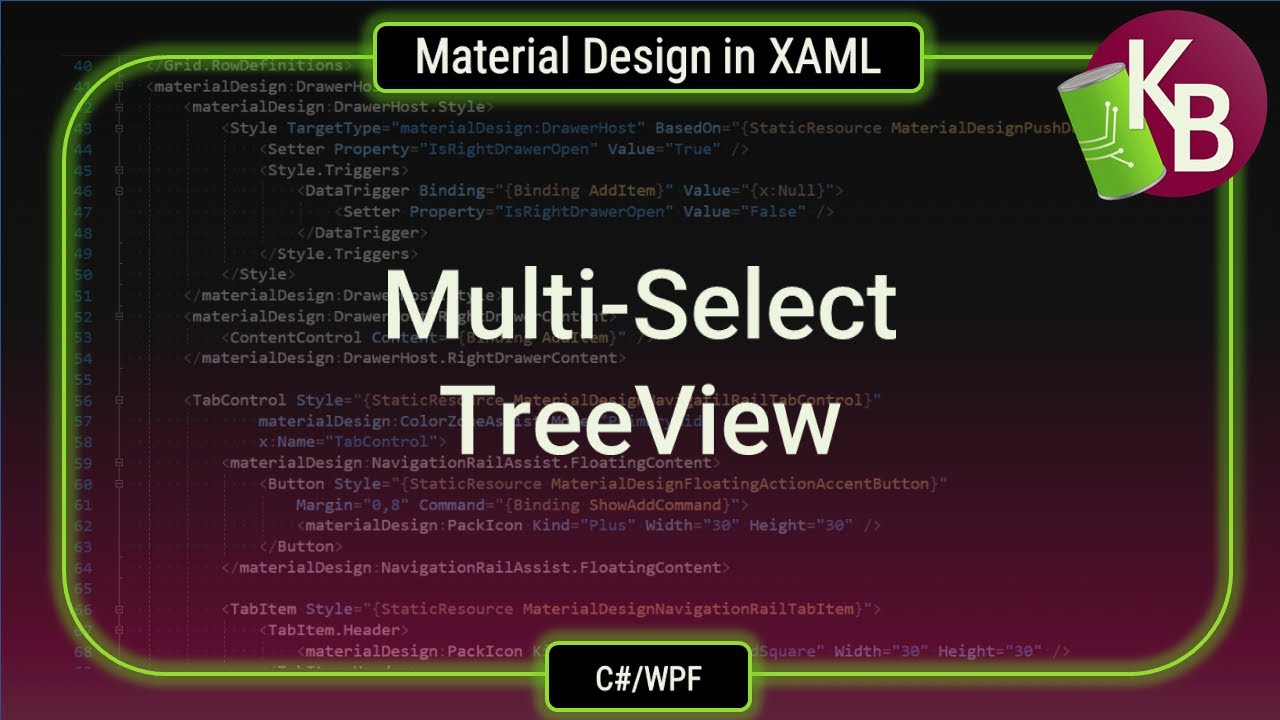 C#/WPF - Multi-select TreeView 