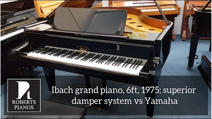 SOLD: Ibach grand piano, 6ft, 1975; superior dampe...