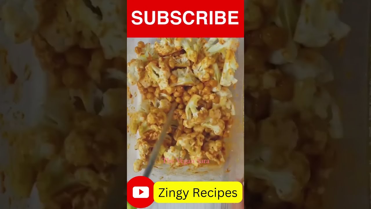Roasted Cauliflower Chickpea Shawarma Wraps With Tzatziki Sauce Shorts Vegan Recipes