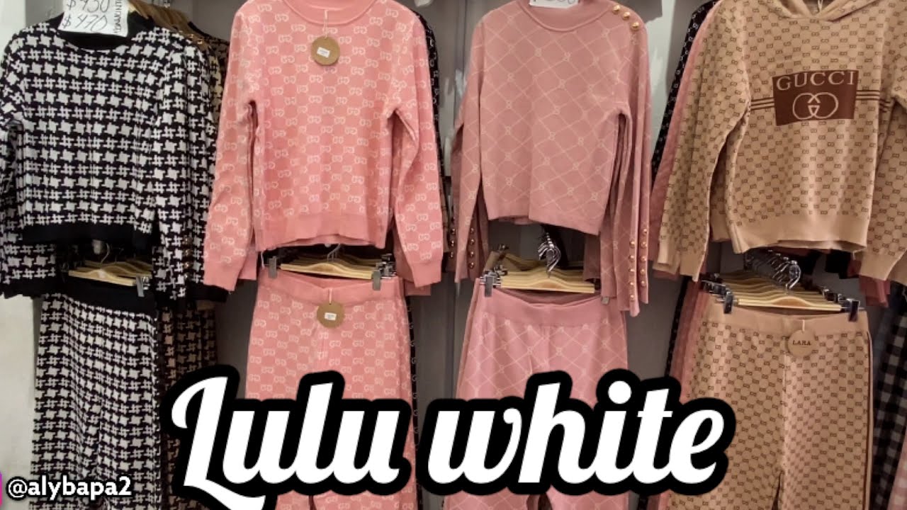 ROPA DE MODA ROPA EN TENDENCIA LULU WHITE RECORRIDO ALYBA - YouTube