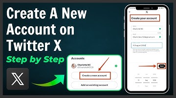 How to Create New Account on Twitter X