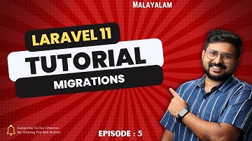 Laravel Malayalam Tutorial - Ep: 5 - Migrations - [2025]
